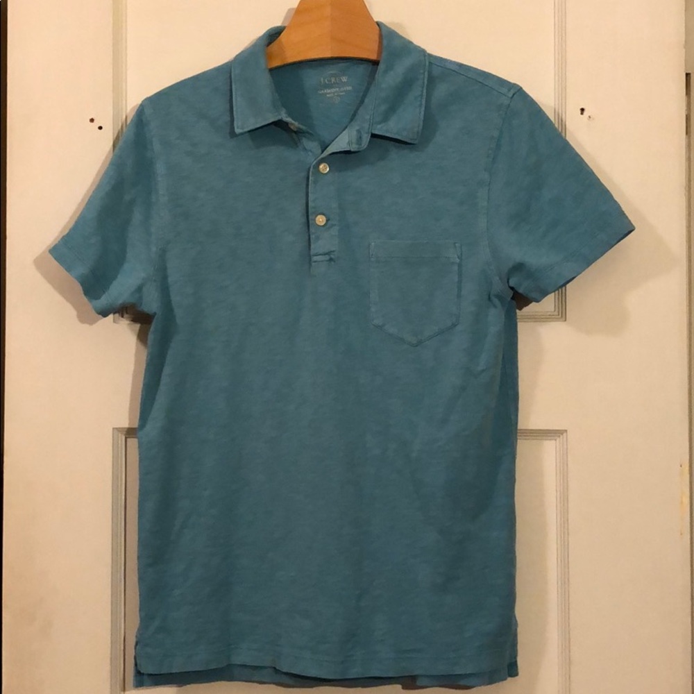 J. Crew Garment-dyed Polo Shirt